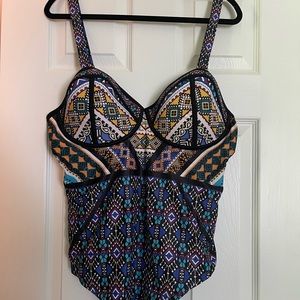 One piece bathing suit